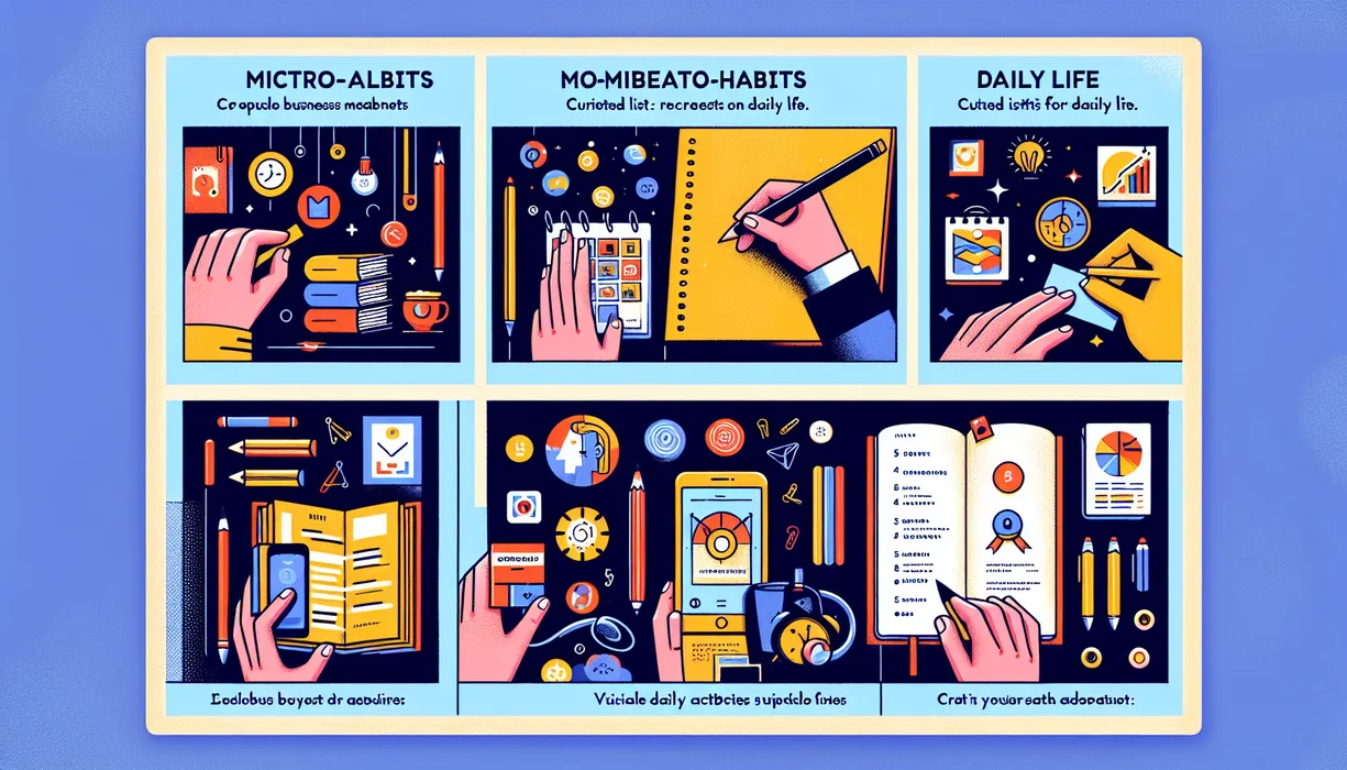 5 Curated Lists of Micro-Habits for Daily Life: Enhance Your Routine