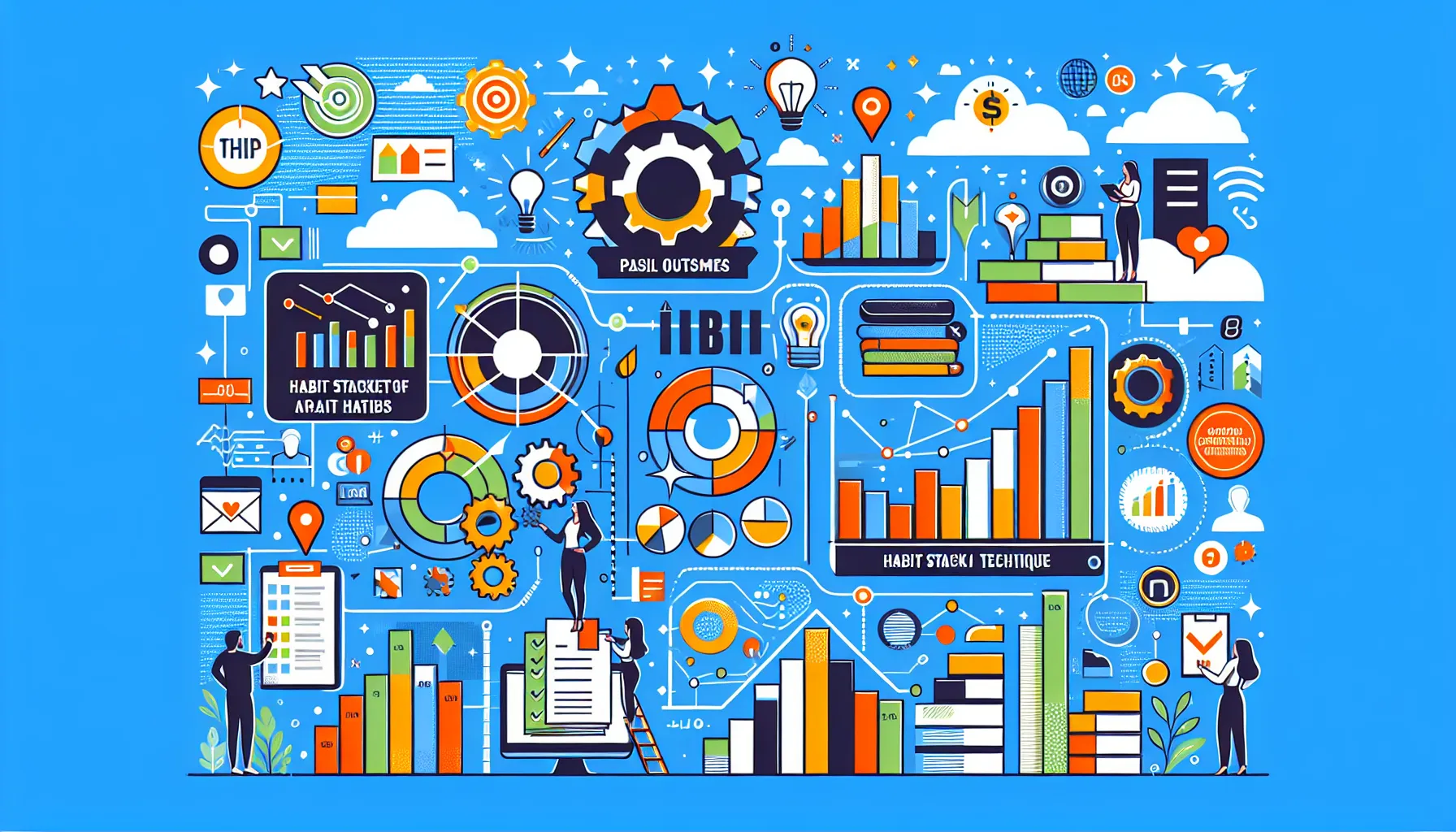Integrating Goal Setting Strategies with Habit Stacking