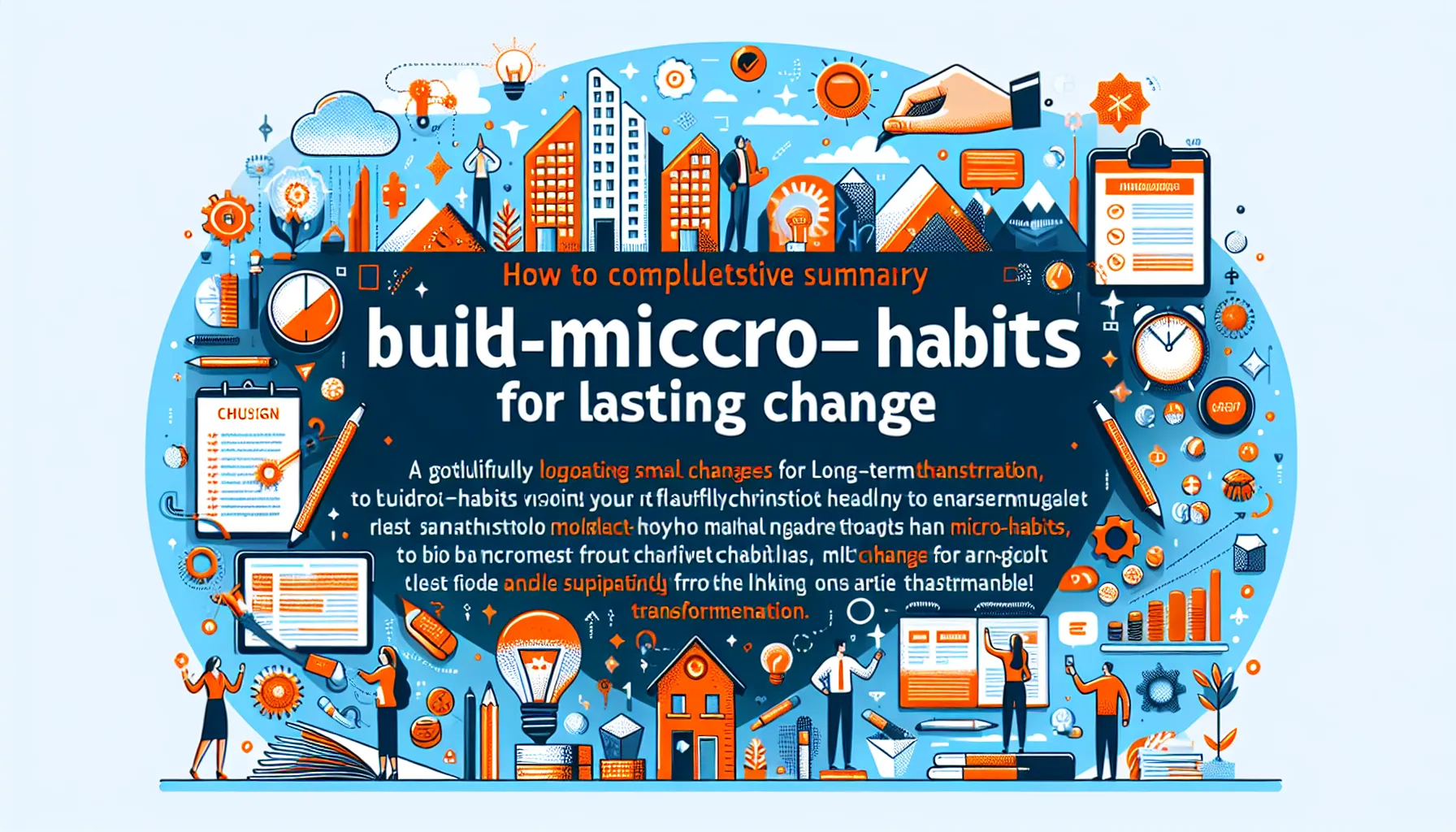 How to Build Micro-Habits for Lasting Change Summary